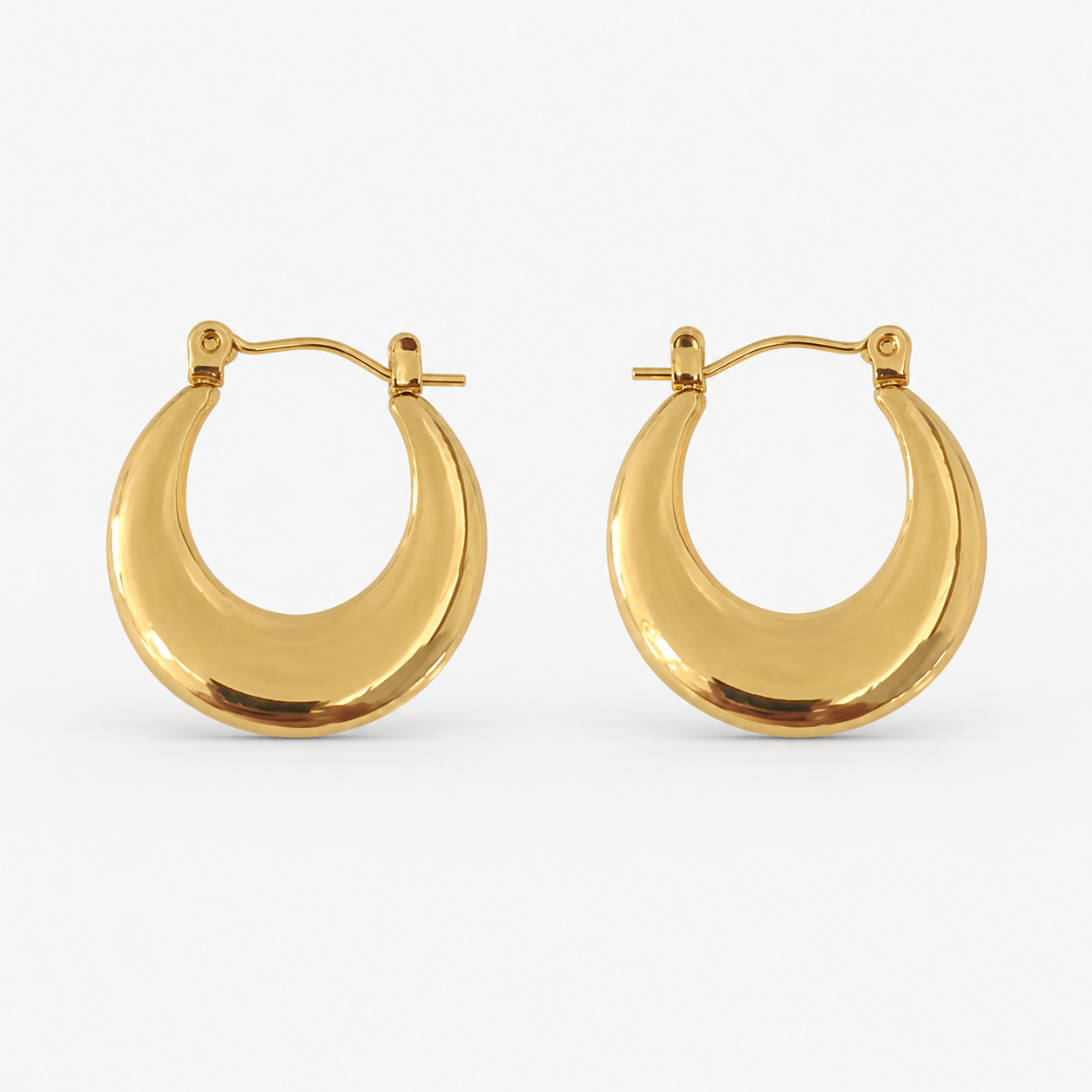Argola Lua Lisa