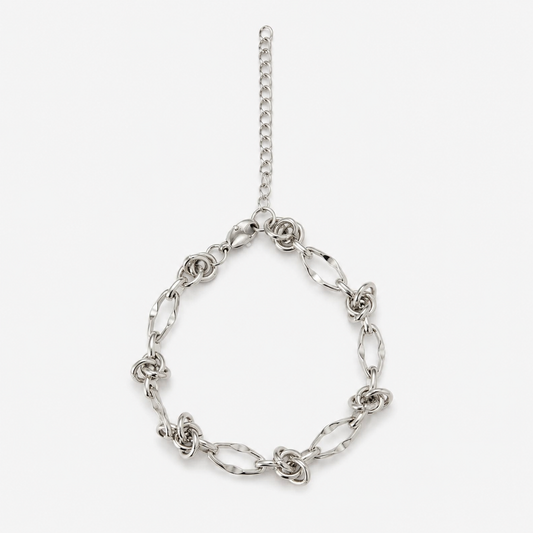 Pulseira Nós e Folhas