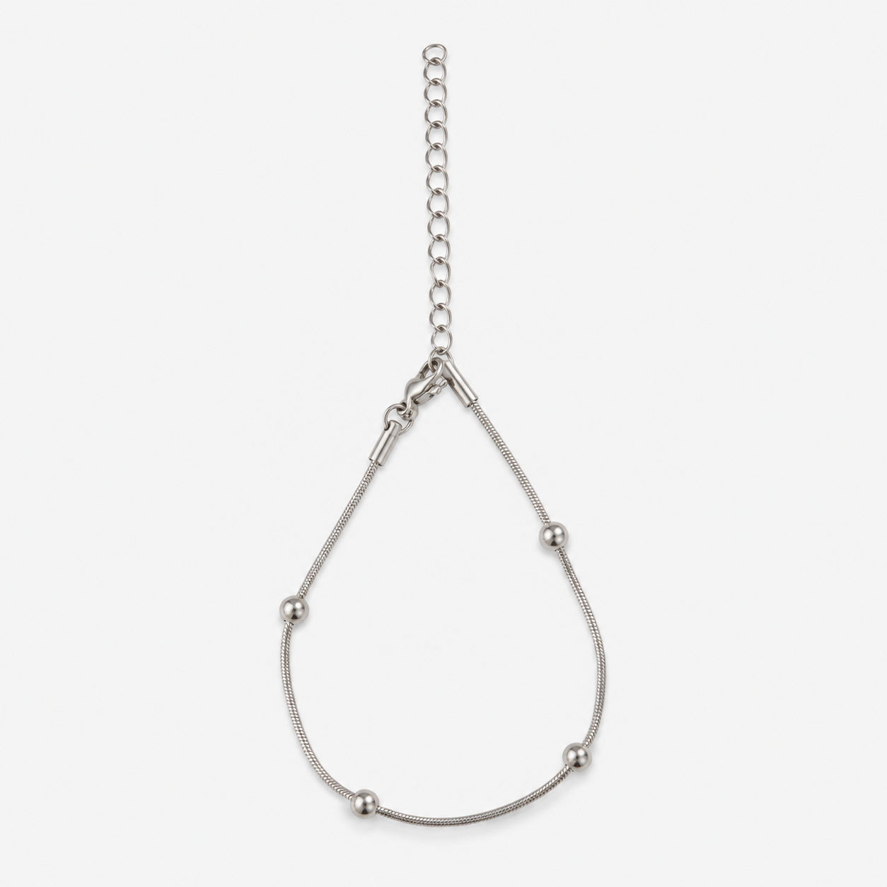 Pulseira Serpente com Esferas