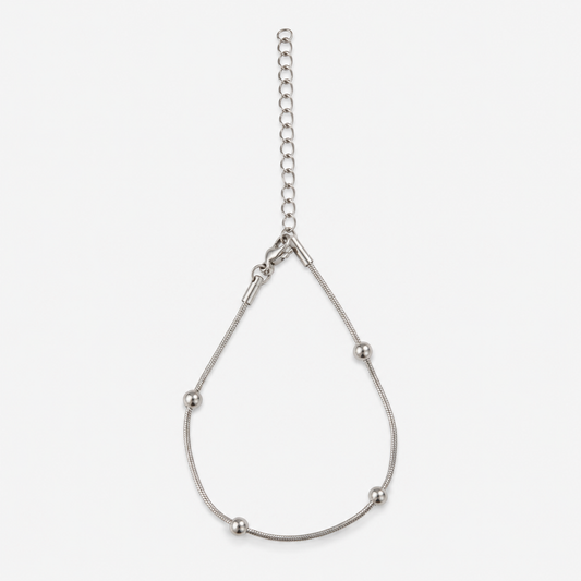 Pulseira Serpente com Esferas