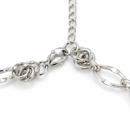 Pulseira Nós e Folhas